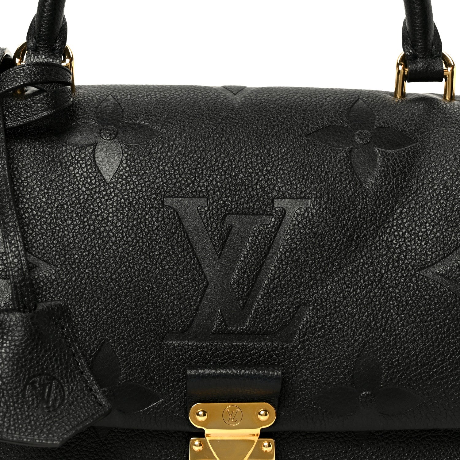 Louis Vuitton Empreinte Monogram Giant Madeleine MM Black 1888405