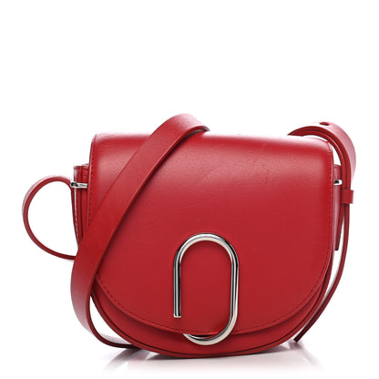 3.1 Phillip Lim Calfskin Alix Saddle Crossbody Bag Red 3 of 25