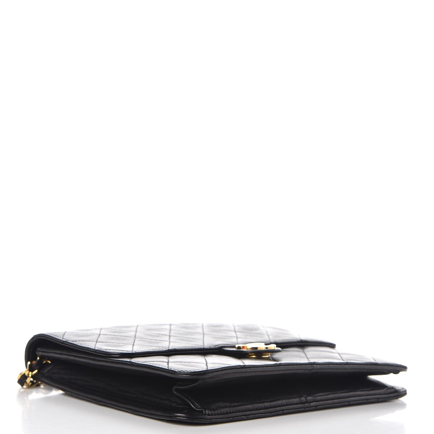 Chanel Lambskin Quilted Small Single Flap Black 4 of 10