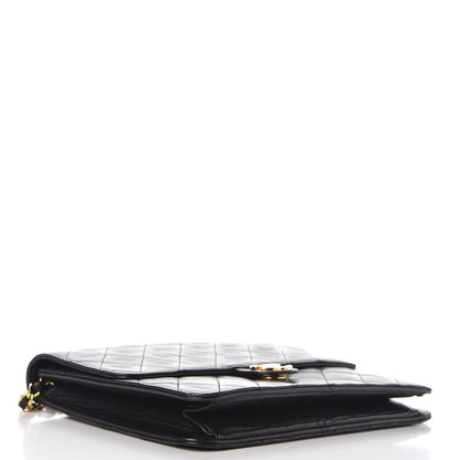 Chanel Lambskin Quilted Small Single Flap Black 4 of 10