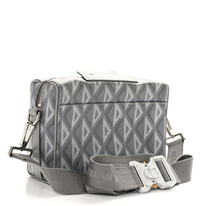 Christian Dior Coated Canvas CD Diamond Lingot 22 Bag Gray 3 of 12