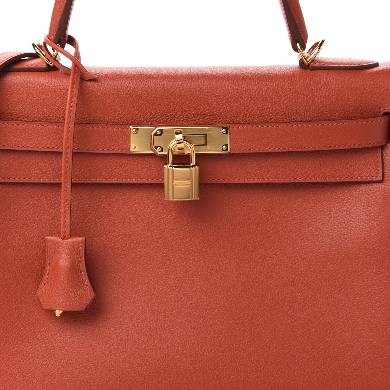 Hermes Evercolor Kelly Retourne 32 Brique 10 of 11