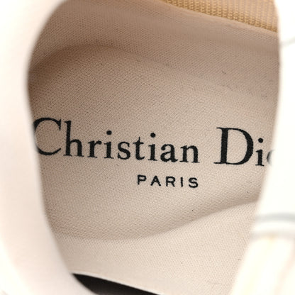 Christian Dior Calfskin Nylon Womens D-Sketch Sneakers 40 White 7 of 9