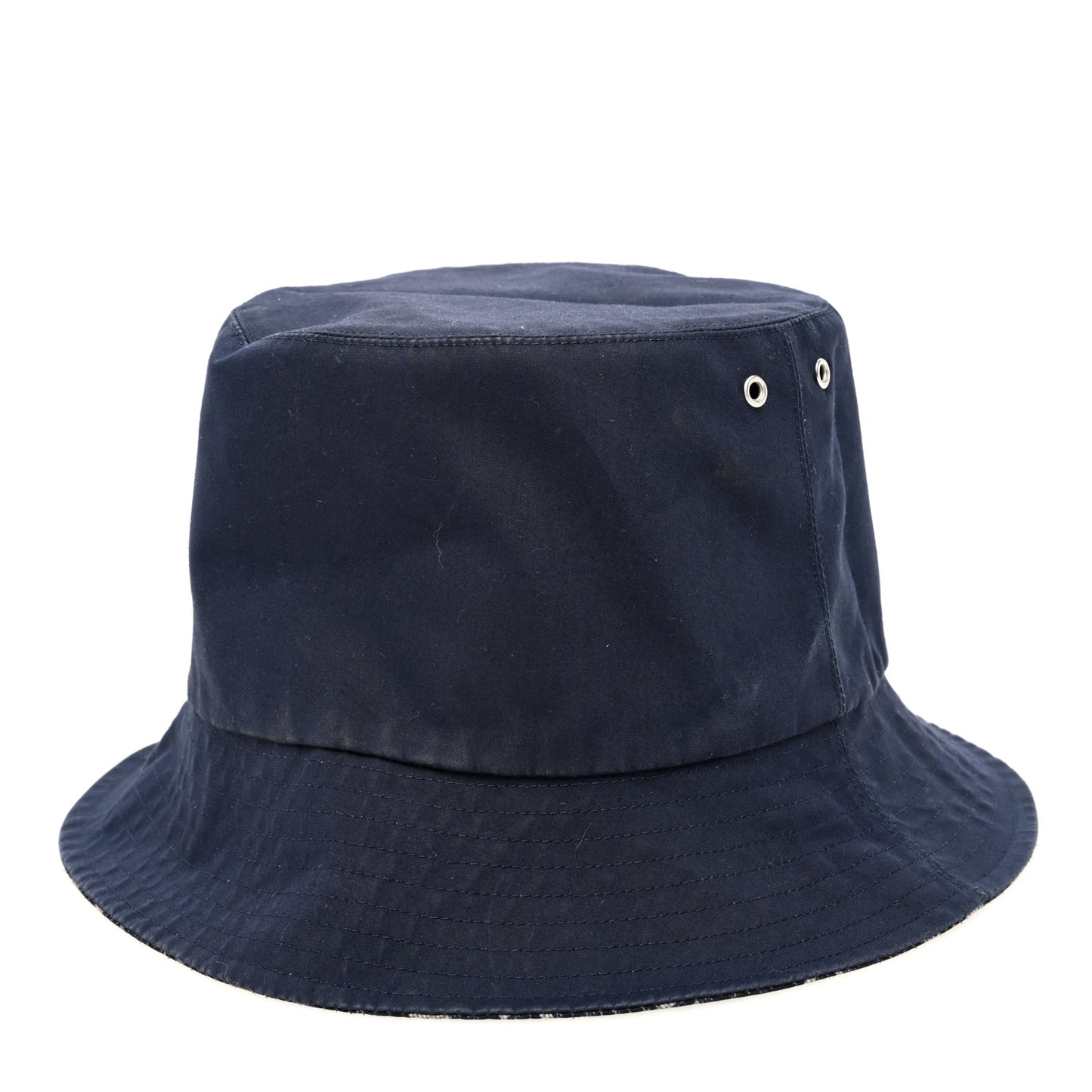 Oblique Reversible Teddy-D Brim Bucket Hat Blue