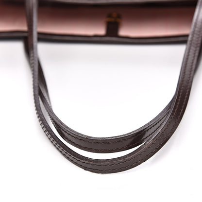 Louis Vuitton Damier Ebene Neo Neverfull MM Rose Ballerine 14 of 19