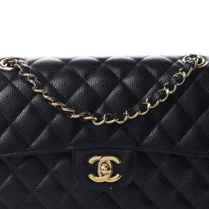 Chanel Caviar Quilted Small Double Flap Black 10 of 10