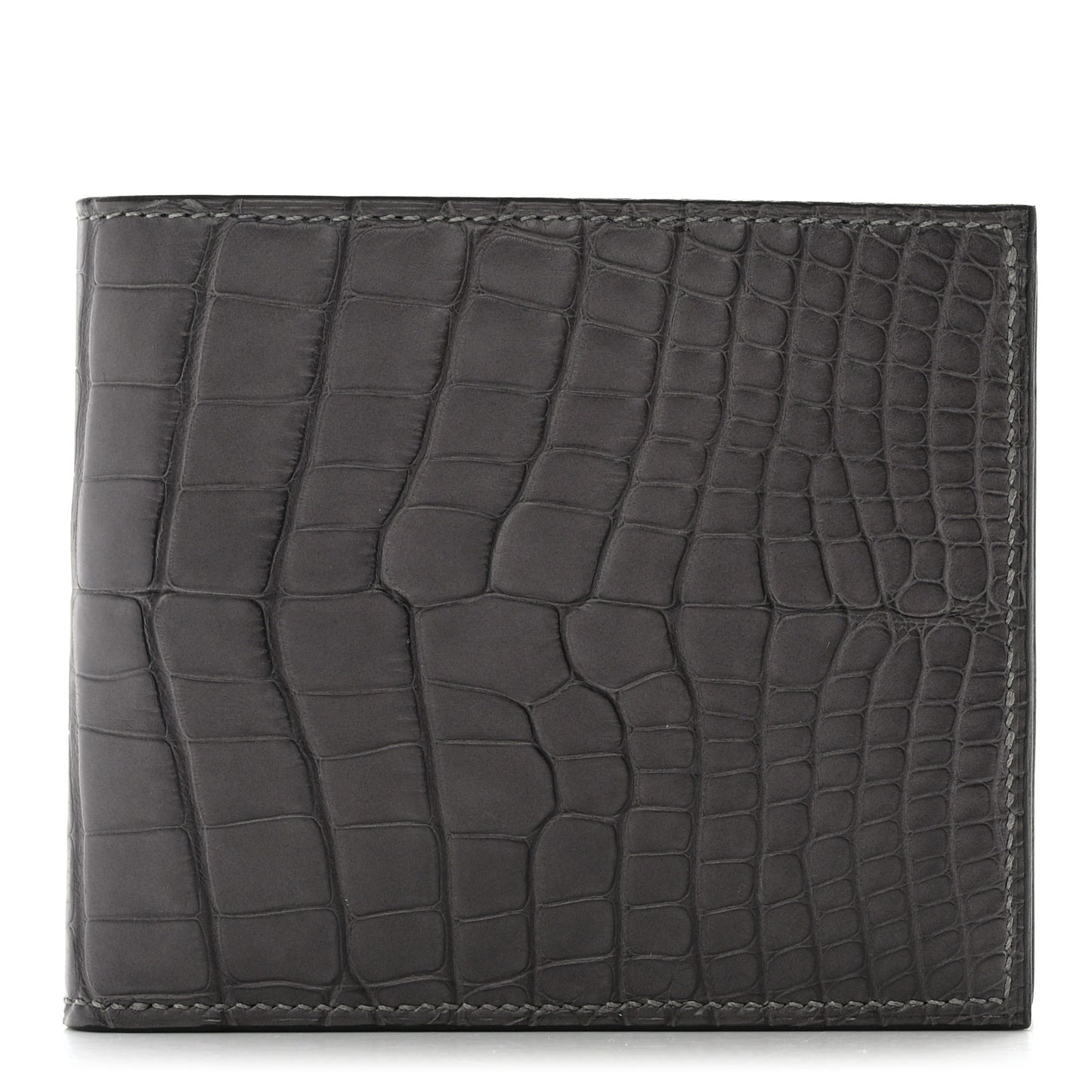 Matte Alligator MC2 Copernic Compact Wallet Graphite