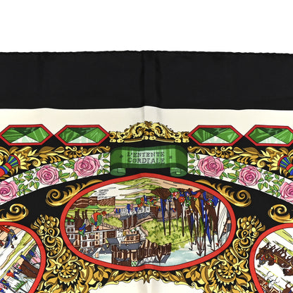 Hermes Silk L'entente Cordiale Scarf 90 5 of 6