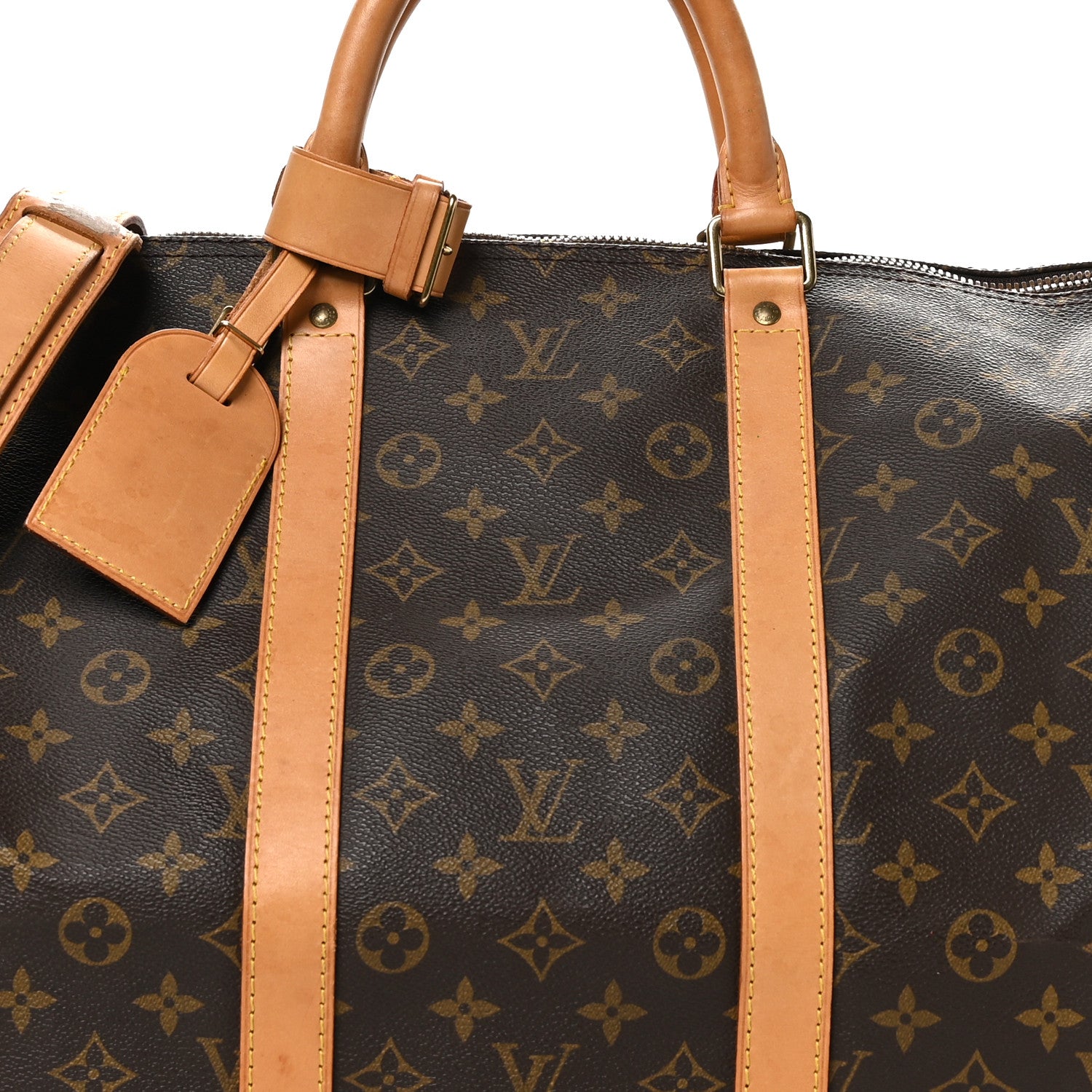 Louis Vuitton Monogram Keepall Bandouliere 55 7 of 12