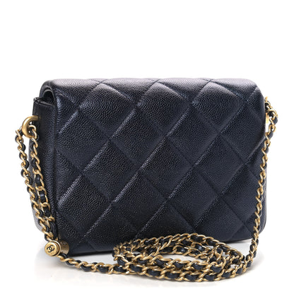 Chanel Iridescent Caviar Quilted Mini My Perfect Flap Black 2 of 8