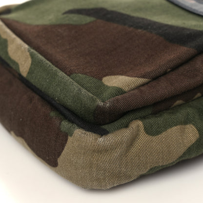 Saint Laurent Canvas Calfskin Camouflage Sid Messenger Bag Green 8 of 8