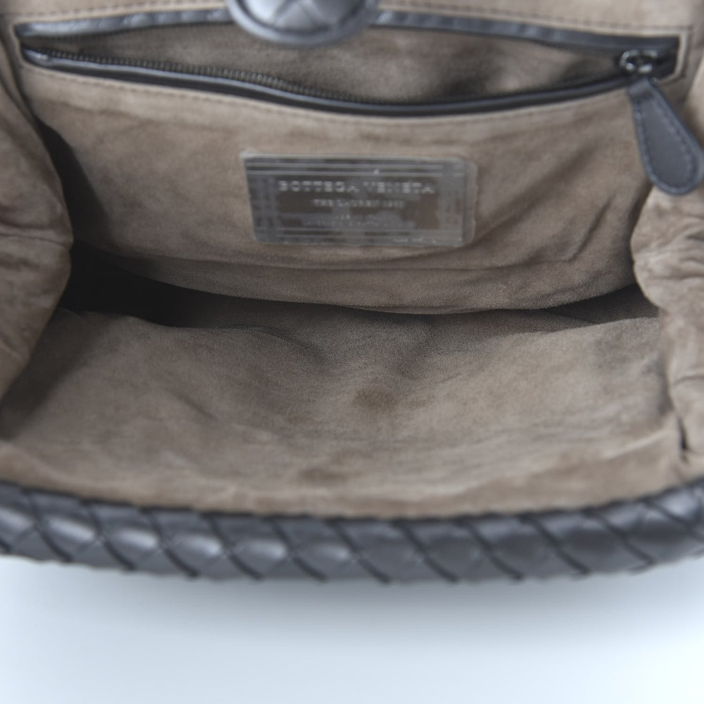 Nappa Intrecciato The Lauren 1980 Clutch Ebano