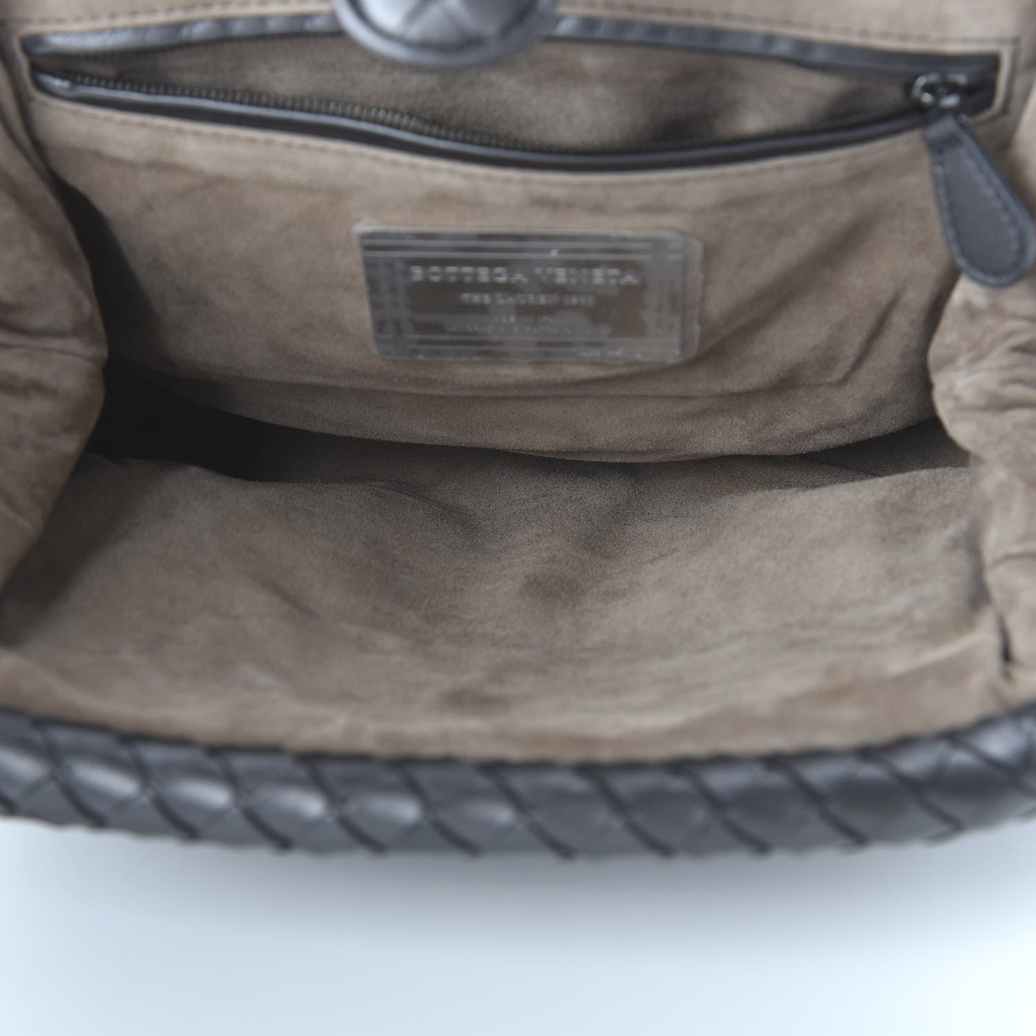 Bottega Veneta Nappa Intrecciato The Lauren 1980 Clutch Ebano 5 of 9