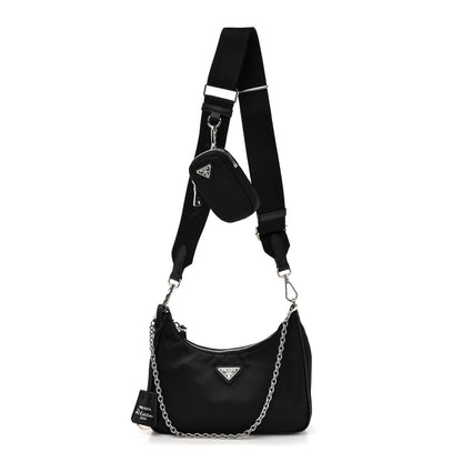 Prada Nylon Re-Edition 2005 Shoulder Bag Black 1 of 9