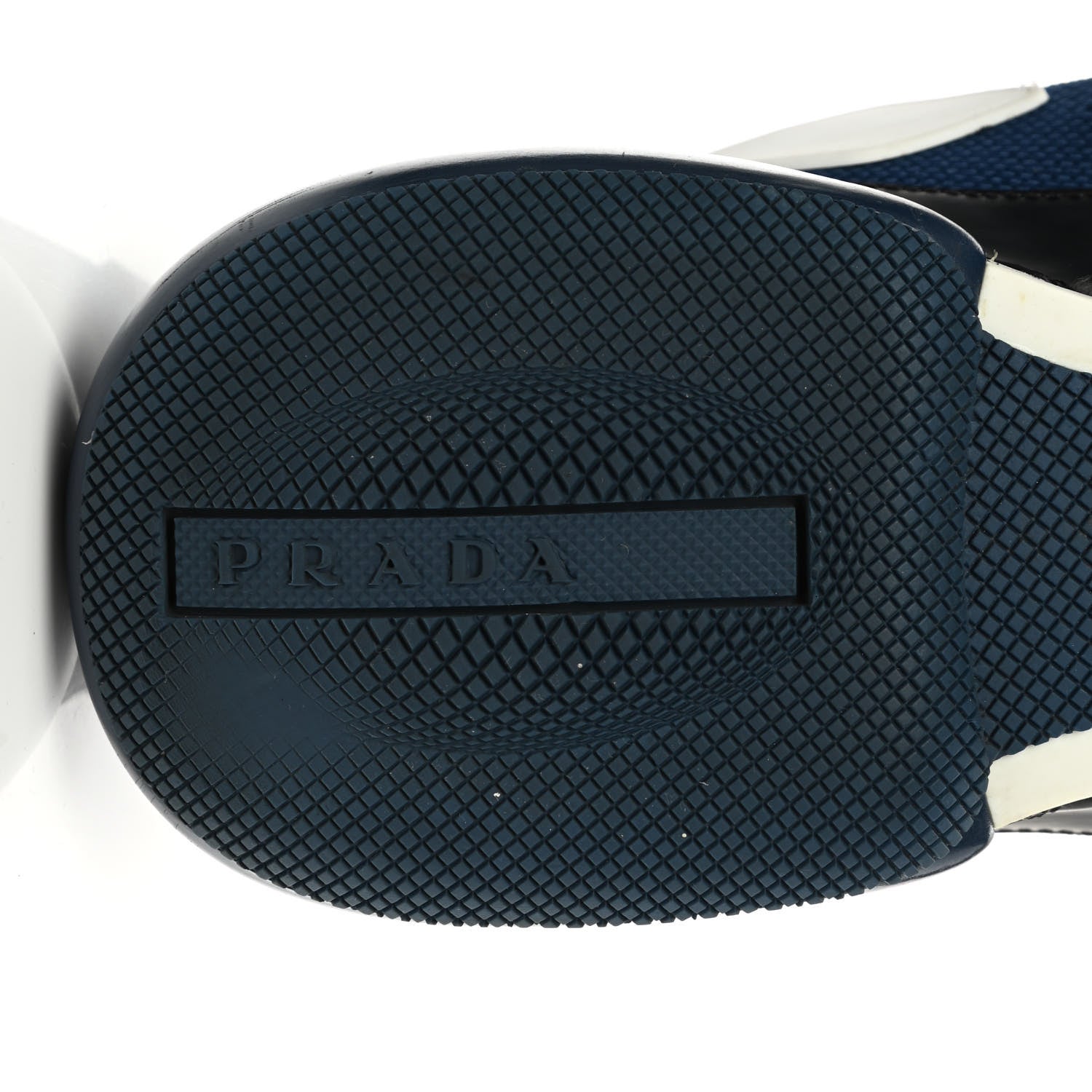 Prada Sport Knit Fabric Mens Cloudbust Sneakers 10.5 Baltico 6 of 7