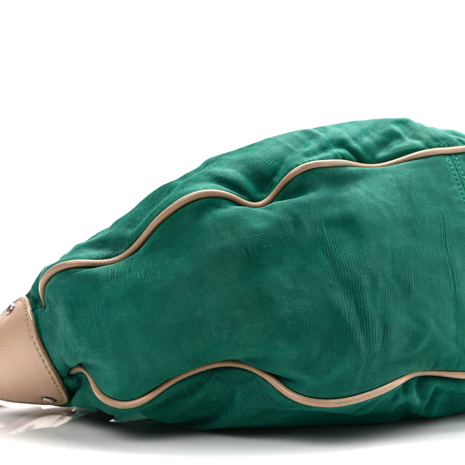 Chanel Satin Caviar CC Hobo Green 8 of 9