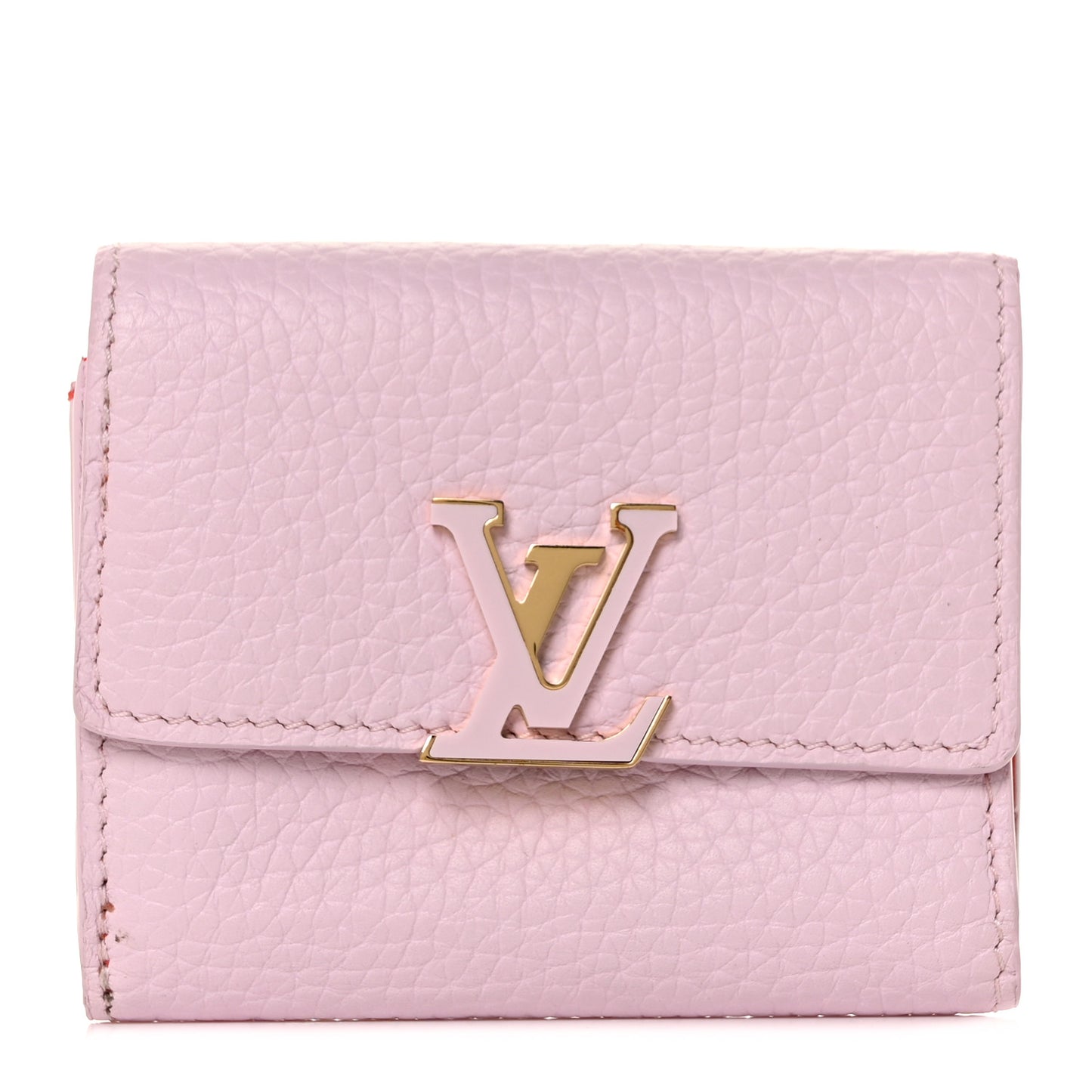 Taurillon Capucines XS Wallet Guimauve