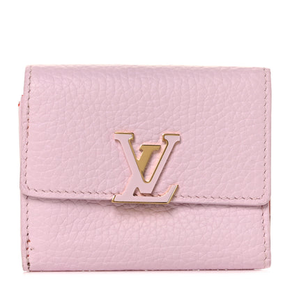 Louis Vuitton Taurillon Capucines XS Wallet Guimauve 1 of 8