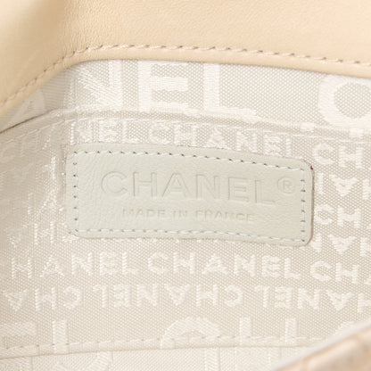 Chanel Snakeskin 3 Chain Flap Beige Clair 7 of 14