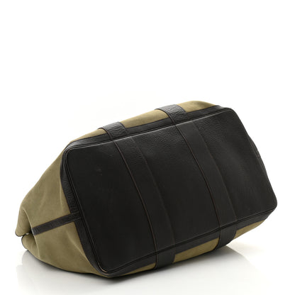 Hermes Toile Buffle Skipper Garden Party 49 GM Olive 4 of 11