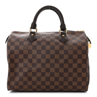Louis Vuitton Damier Ebene Speedy 30 1 of 11