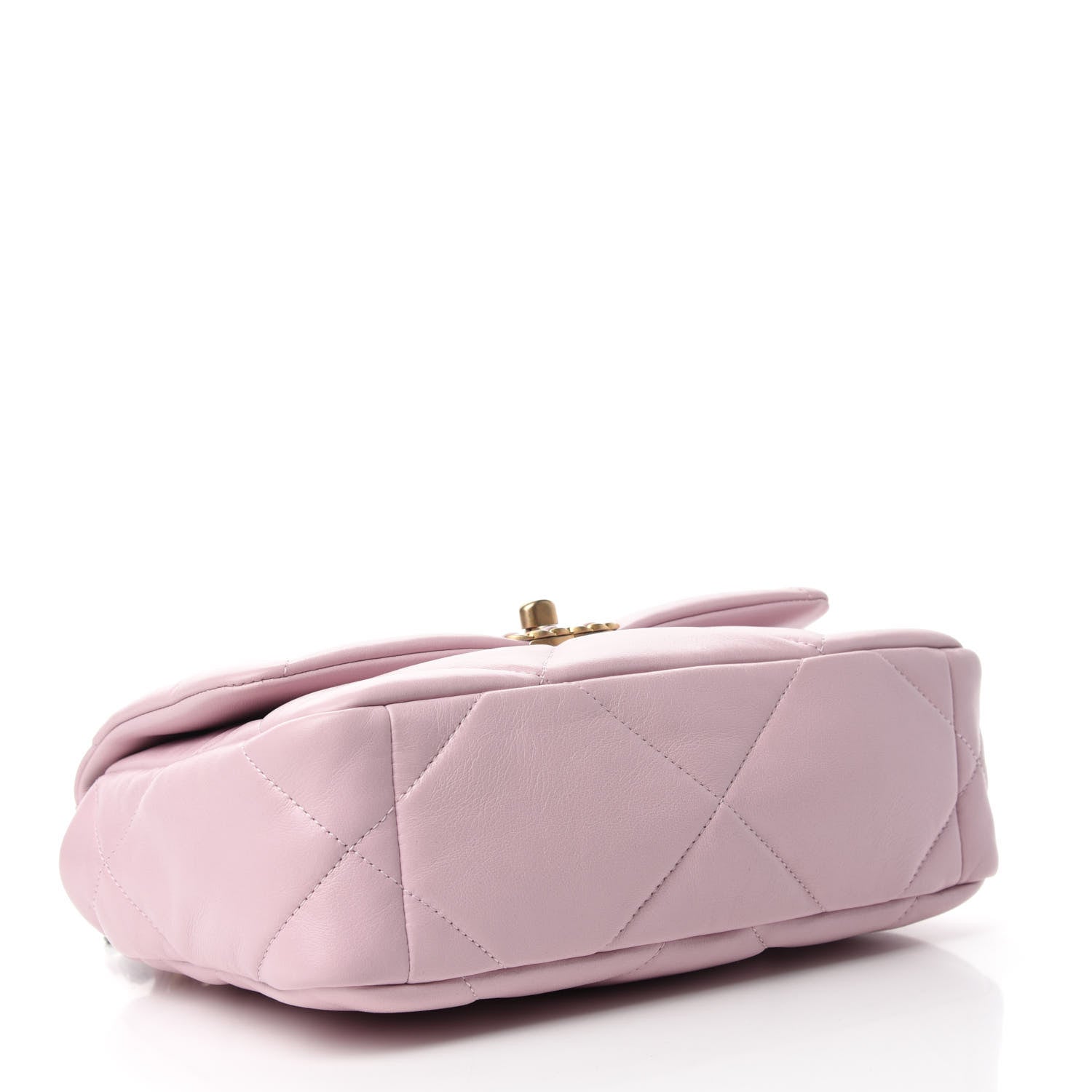 Chanel Lambskin Quilted Medium Chanel 19 Flap Light Pink 4 of 10