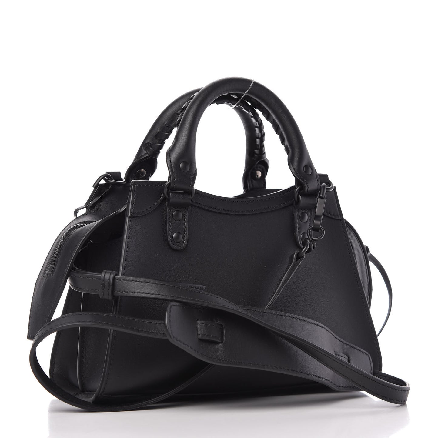 Smooth Calfskin Neo Classic Black Hardware Mini City Black