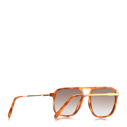Celine Square Sunglasses CL40027I Havana 4 of 6