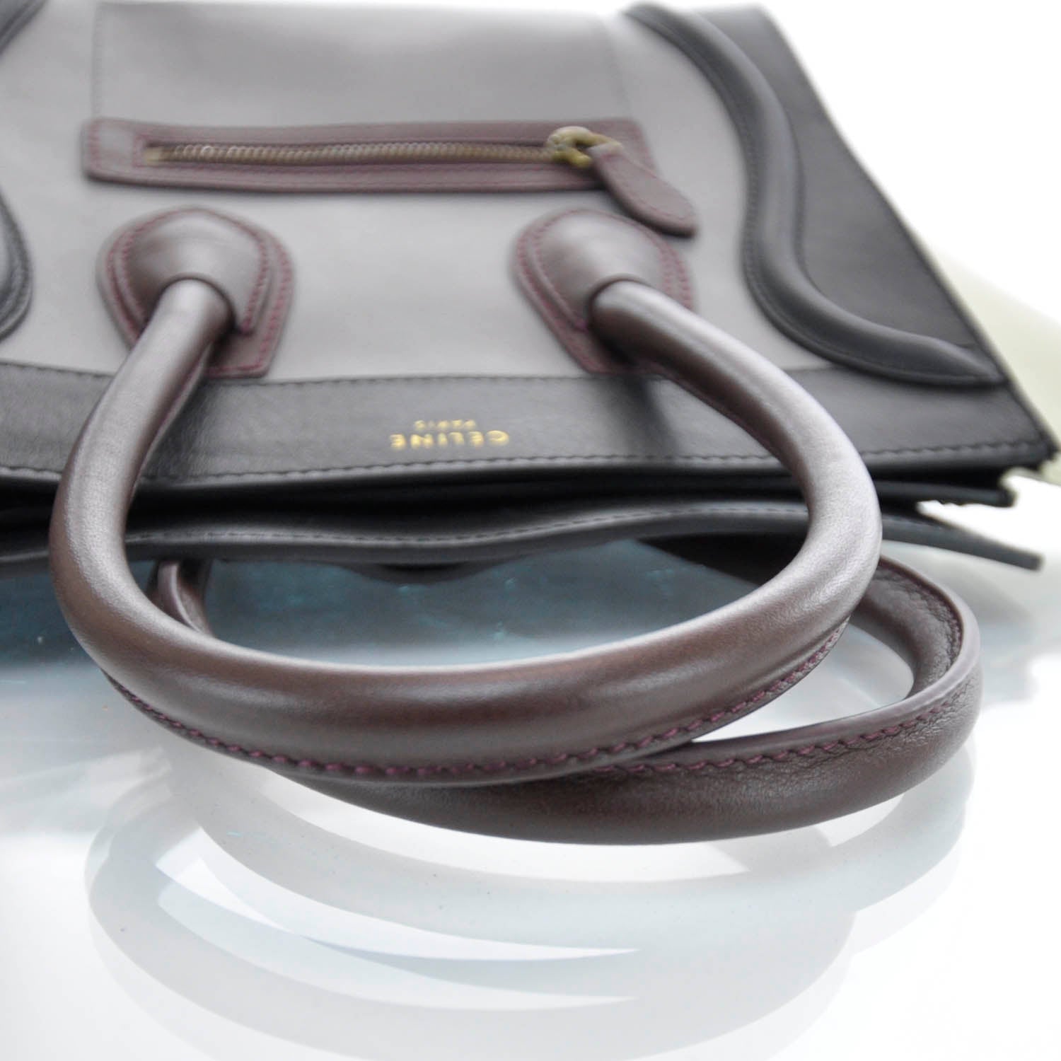 Celine Smooth Calfskin Micro Tri-Color Luggage 7 of 10