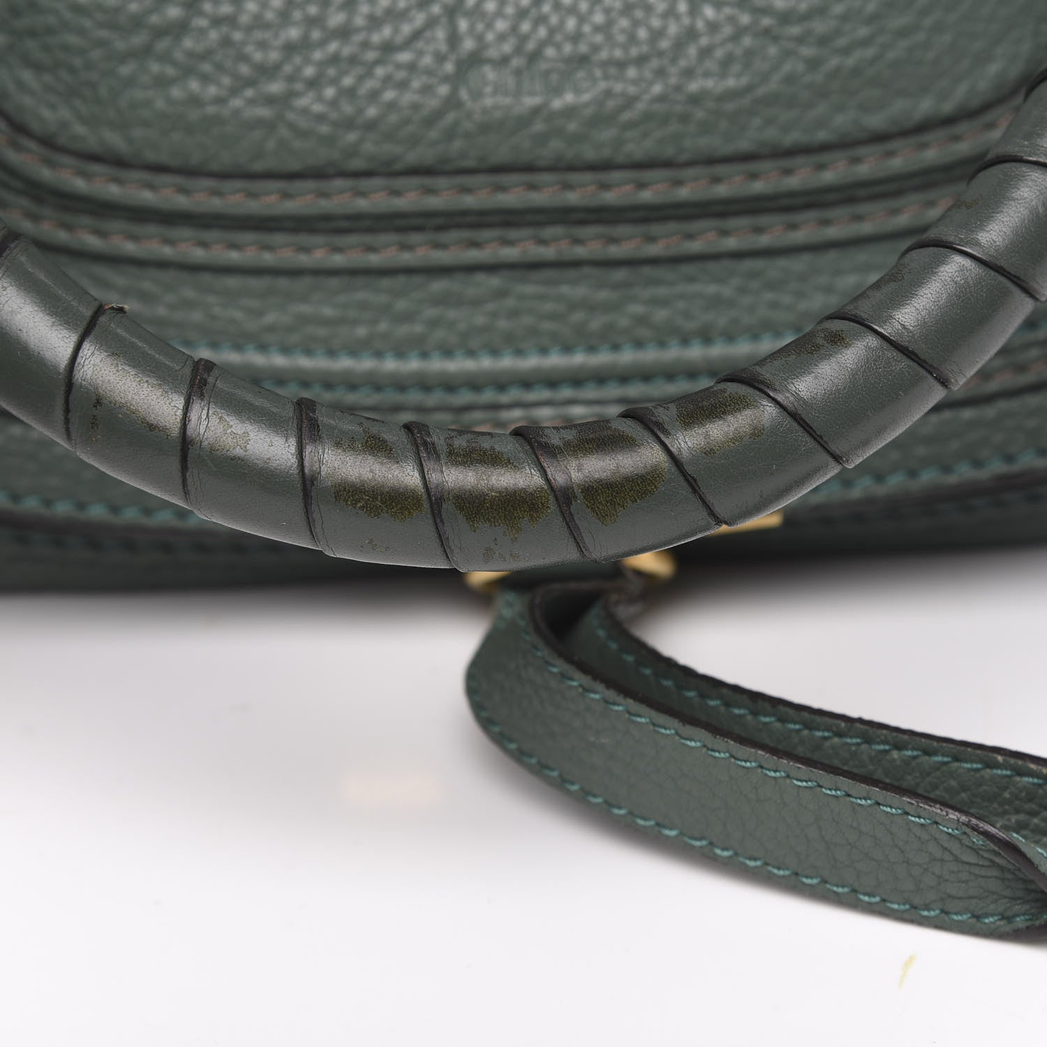 Chloe Calfskin Medium Marcie Satchel Eucalyptus 16 of 18