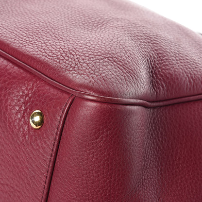 Gucci Cellarius Calfskin Medium 1973 Top Handle Satchel Cherry Gloss 14 of 15
