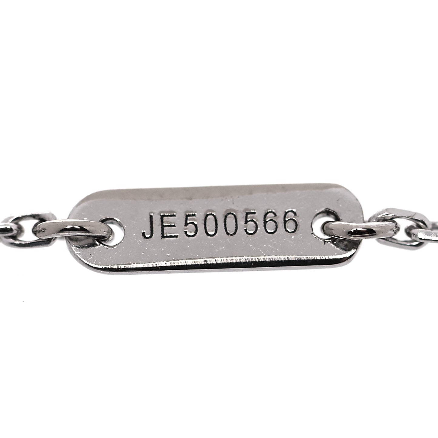18K White Gold Diamond Sweet Alhambra Bracelet