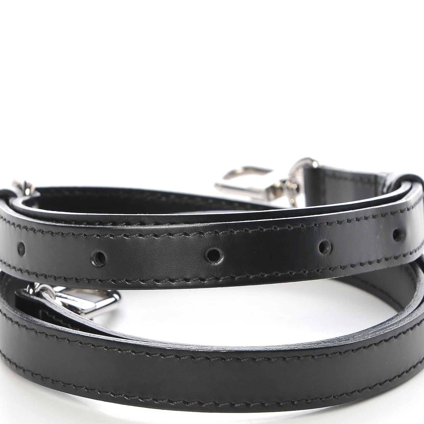 Calfskin 16mm Adjustable Shoulder Strap Black