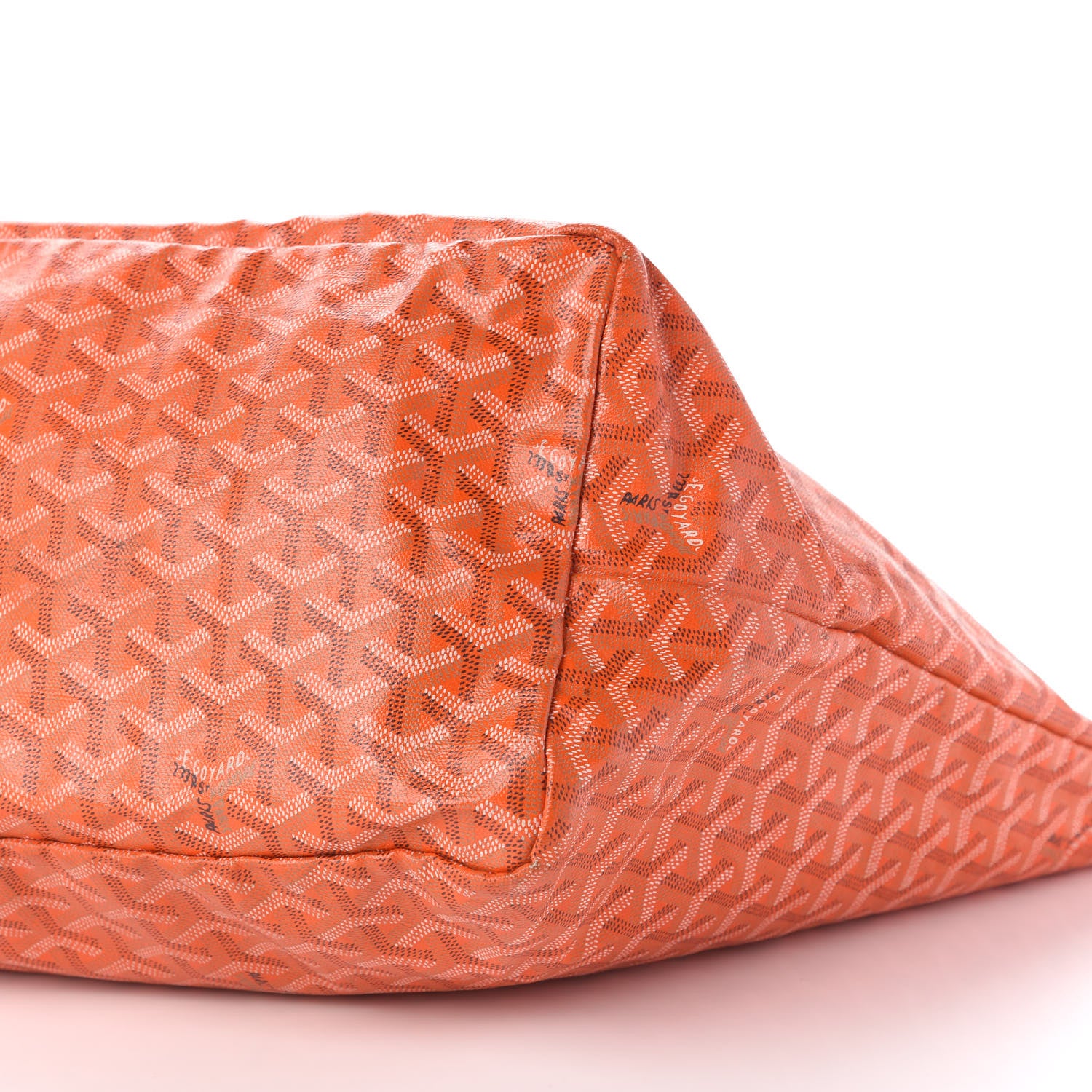 Goyard Goyardine Saint Louis GM Orange 6 of 12