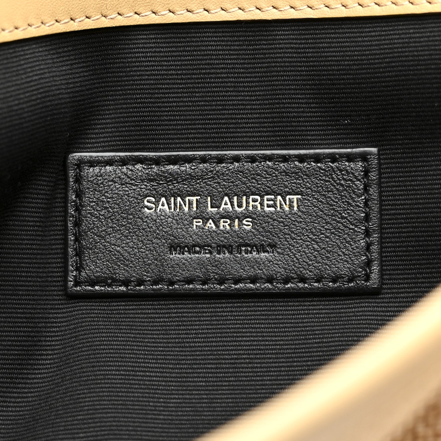 Saint Laurent Micro Raffia Uptown Pouch Natural Hay Blush 6 of 8