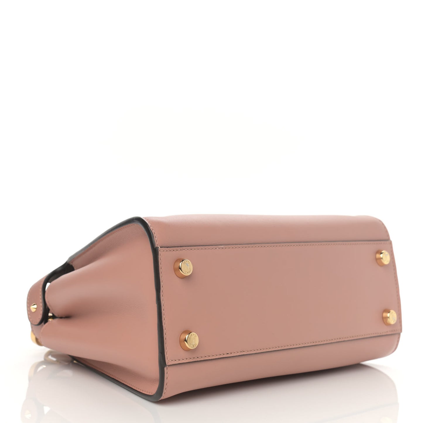 Vitello Tahiti Burro Medium Peekaboo Iconic Essentially Satchel Rosa Burbon Maya