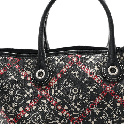 Chanel Coated Canvas Coco Small Tote Black 7 of 10