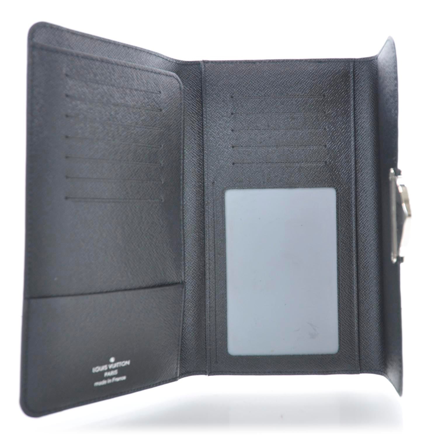 Louis Vuitton Epi Eugenie Wallet Black 5 of 9