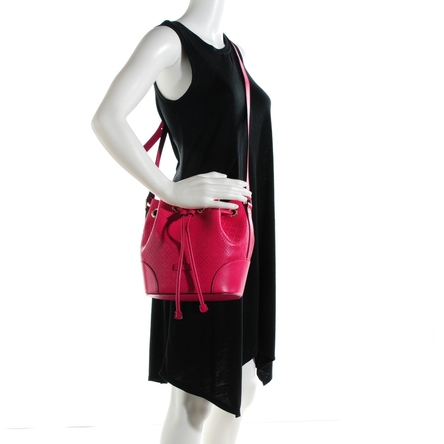 Gucci Bright Diamante Small Bucket Bag Blossom 2 of 7