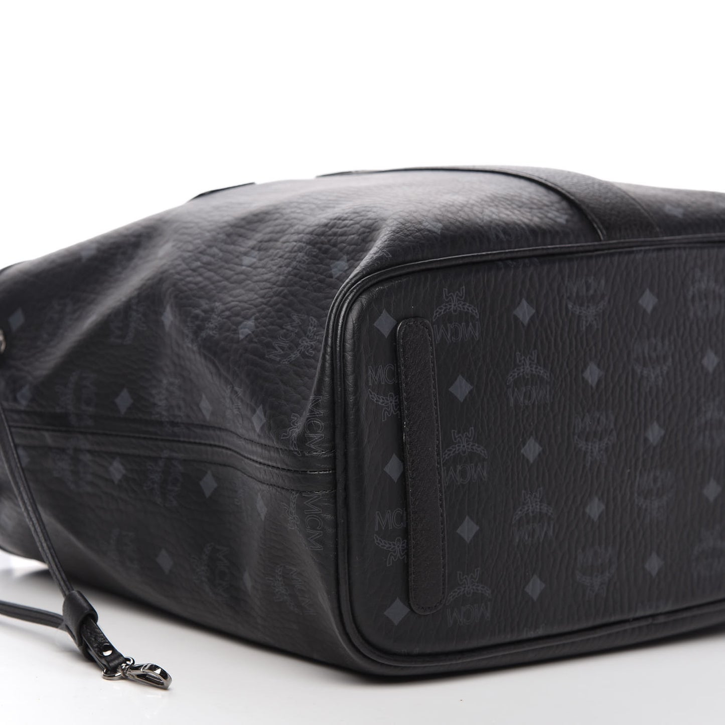 Visetos Medium Liz Reversible Shopper Tote Black