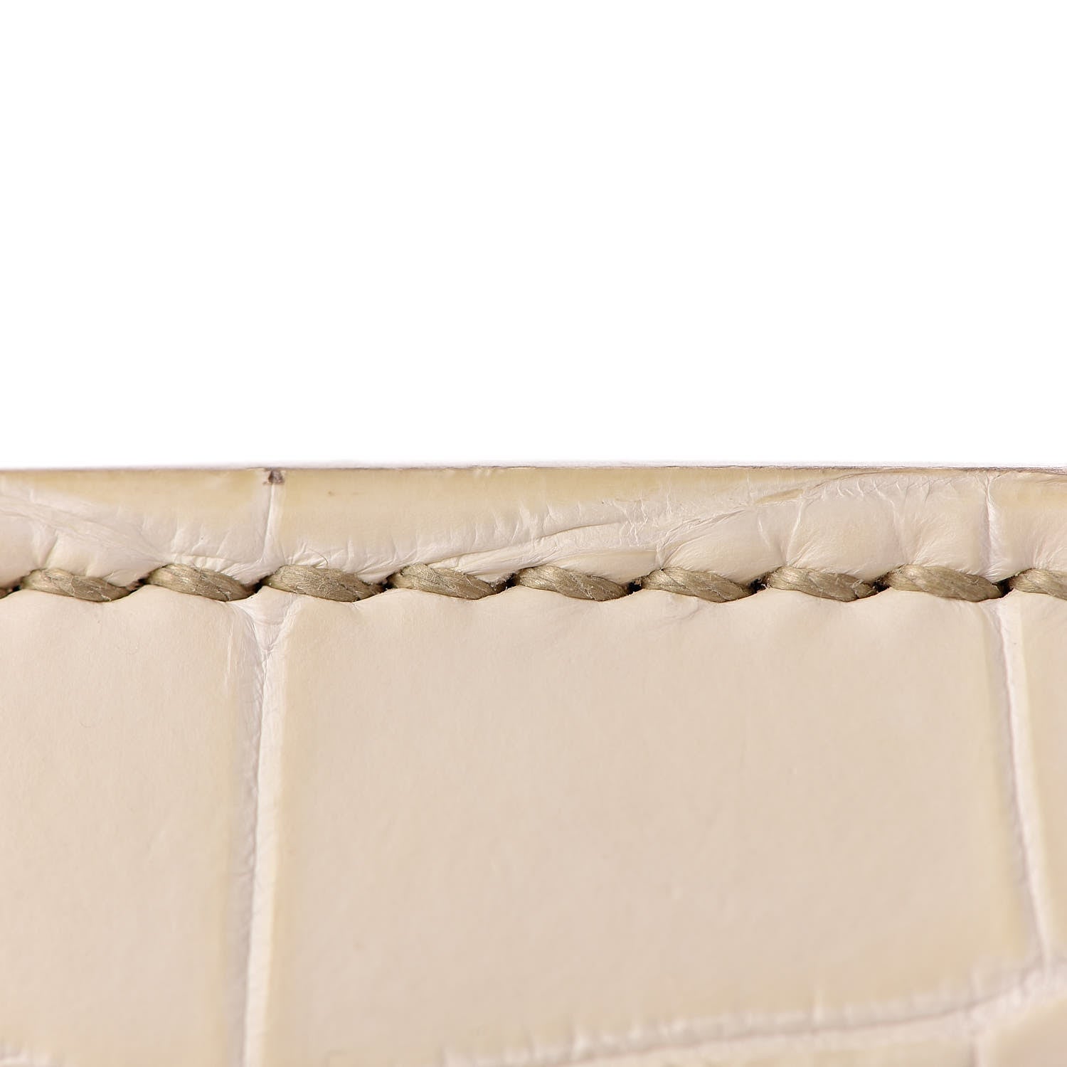 Hermes Matte Niloticus Crocodile Himalaya Birkin 30 Blanc 20 of 56