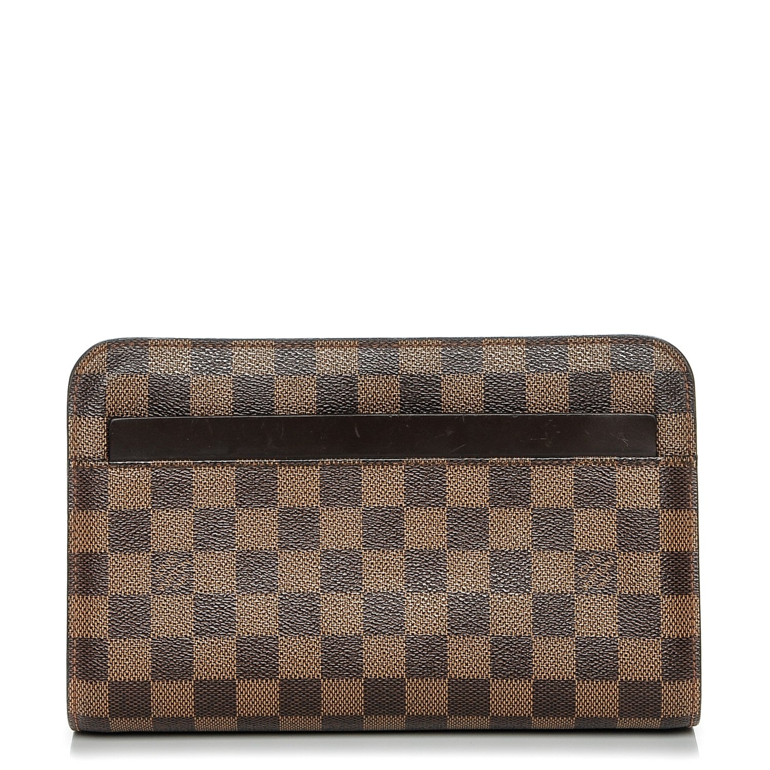 Louis Vuitton Damier Ebene Pochette Saint Louis Clutch 1 of 6