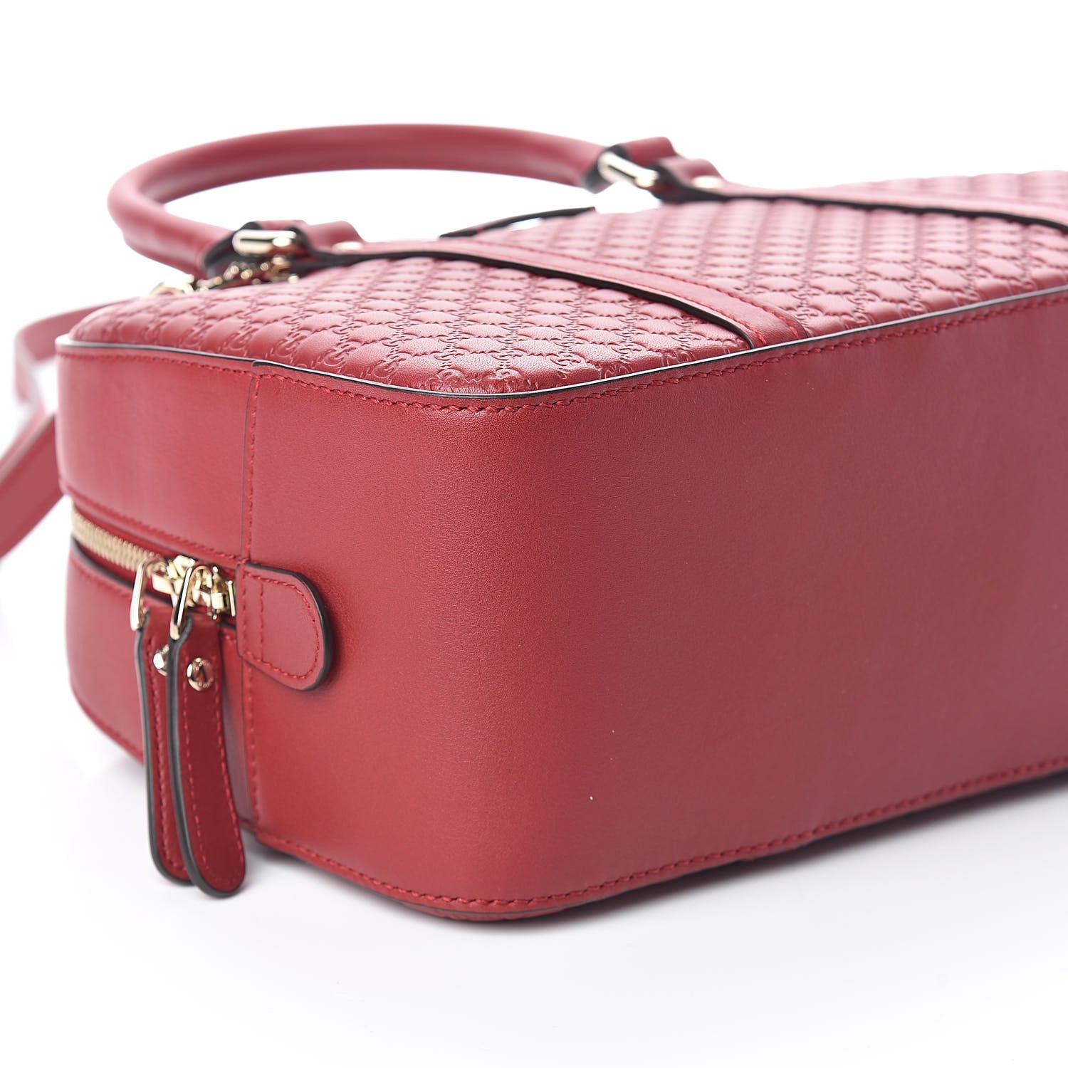 Gucci Soft Microguccissima Medium Crossbody Bag Rosso 8 of 9