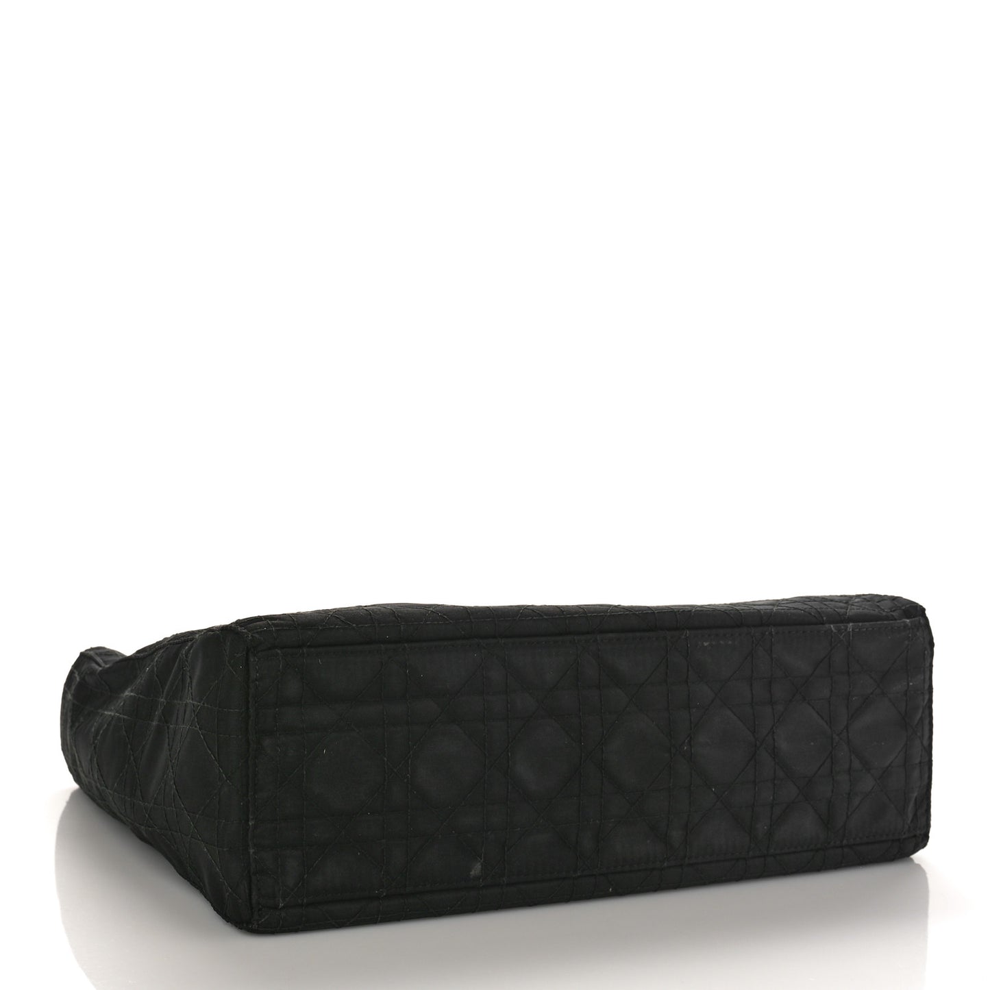 Nylon Cannage Large Lady Dior Black