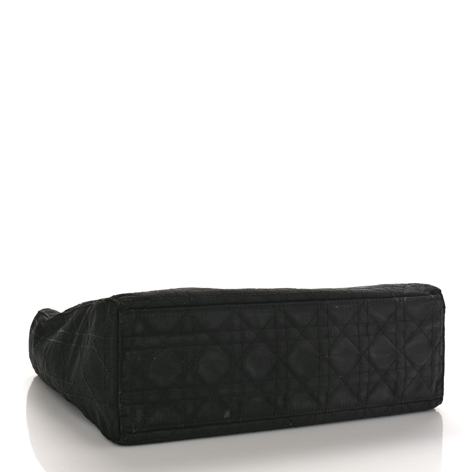 Christian Dior Nylon Cannage Large Lady Dior Black 4 of 12