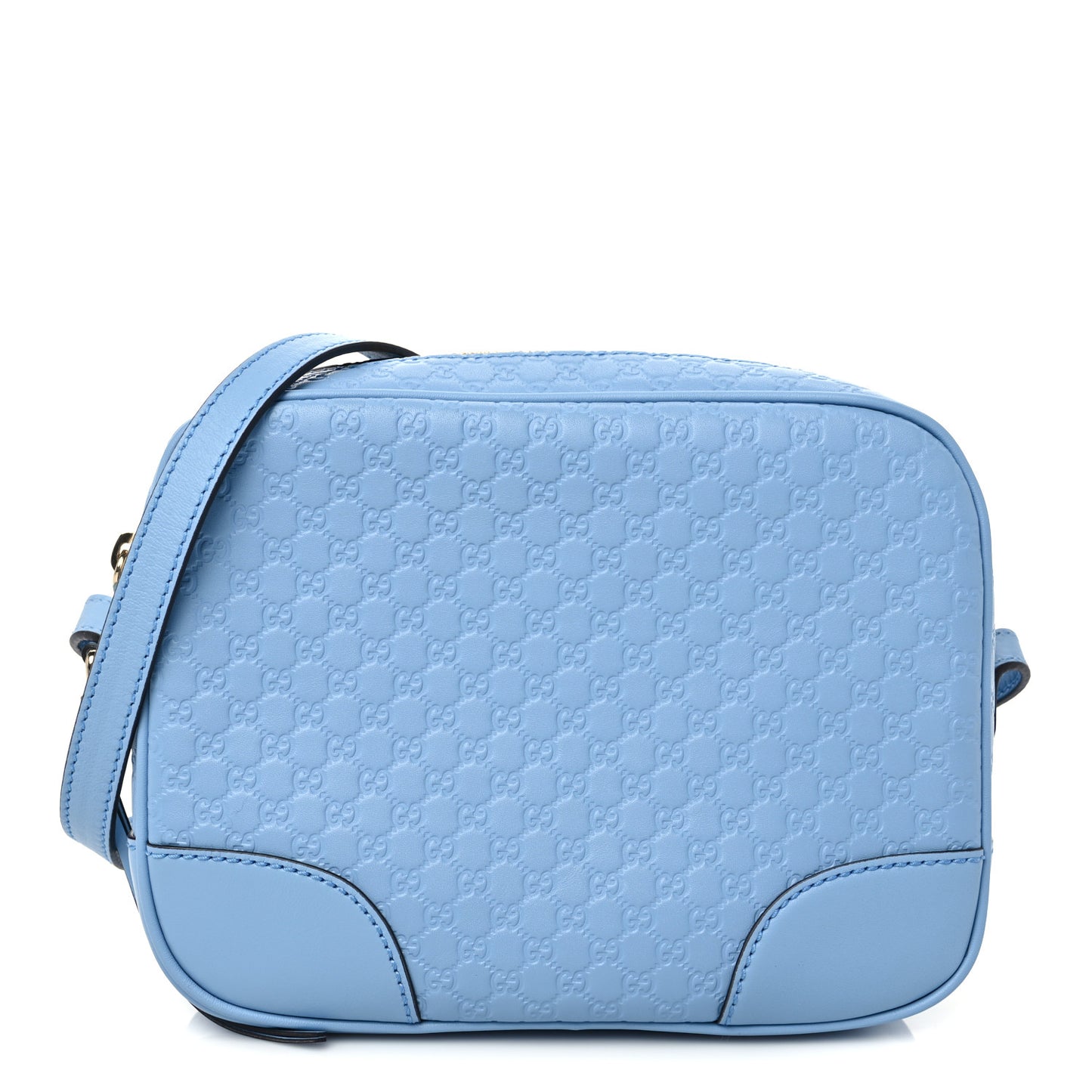 Microguccissima Mini Bree Messenger Bag Mineral Blue