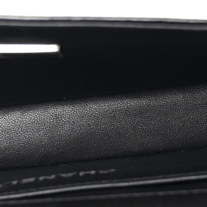 Chanel Patent Calfskin Camellia E/W Flap So Black 5 of 11
