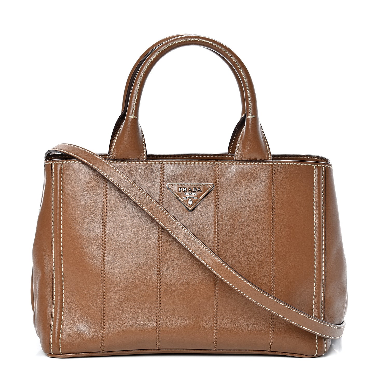 Soft Calfskin Tote Cannella