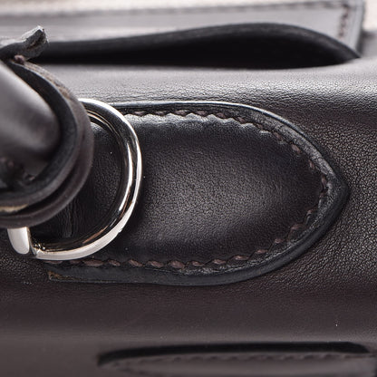 Hermes Toile Swift Kelly 32 Chocolate 16 of 35