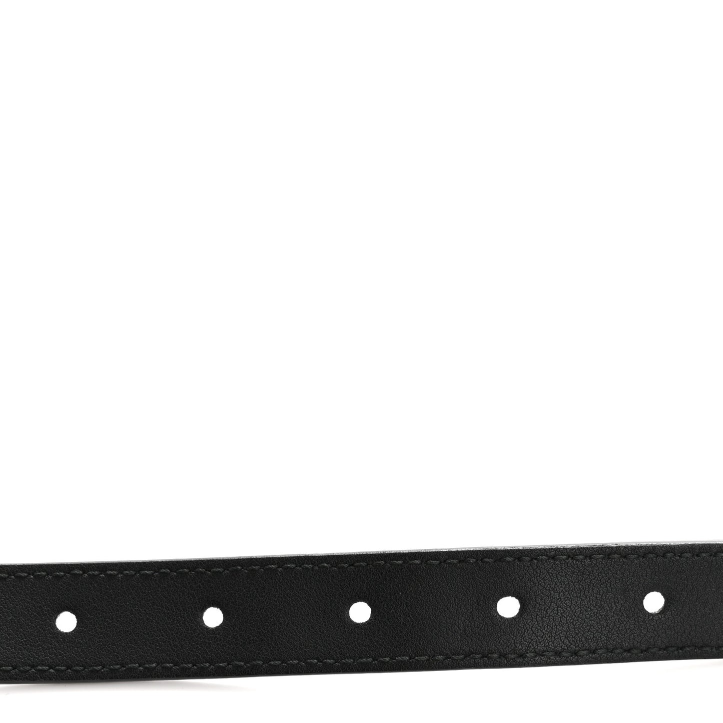 Calfskin Double G 20mm Belt 75 30 Black